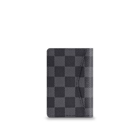 damier graphite canvas pocket organizer.